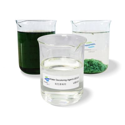 Water Decoloring Agent PolyDCD with Solid Content ≥50, Viscosity 30-1000, and PH 2.0-5.0 for Effective Wastewater Treatment
