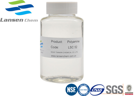 투명한 콜로이드 Polyamine Flocculant 양이온 중합체 42751-79-1 고능률