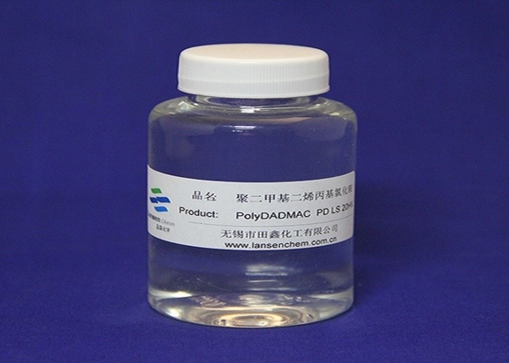 ISO 9001 밝은 노란색 직물 인쇄 화학물질 정수 화학물질 Polydadmac 응고제