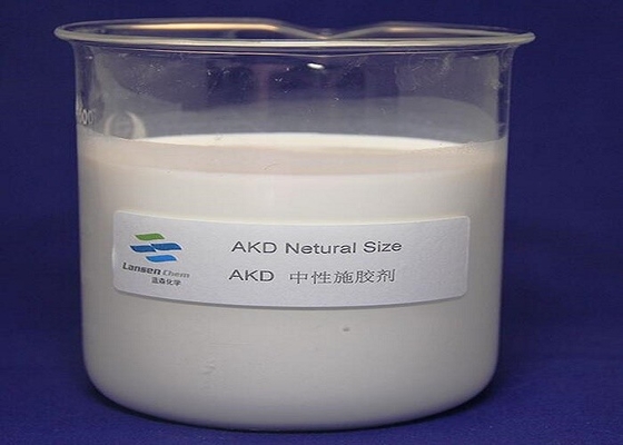 방수 알킬 Ketene 이합체 유화액 Netural 크기 중립 제지는 기능을 적십니다
