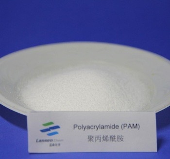 중합체 Polyacrylamide PAM 제지 산업 진창 탈수함의 수용성