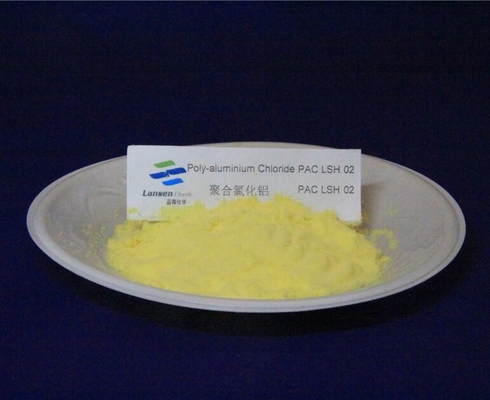 물 정화기 화학물질을 위한 노란 분말 PAC Polyaluminium 염화물 응고제