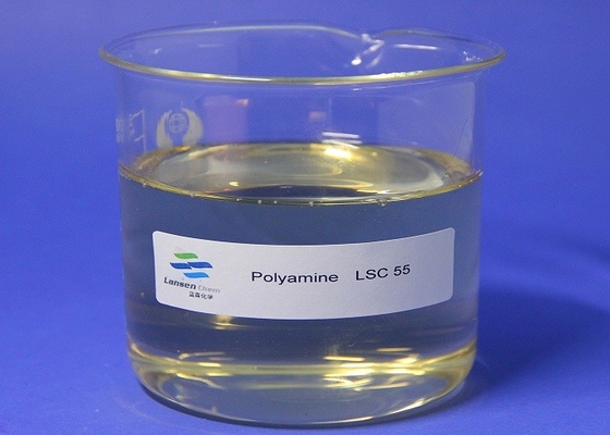 양이온 중합체 폴리아민 Flocculant LSC 51-55를 만드는 투명한 콜로이드 제지