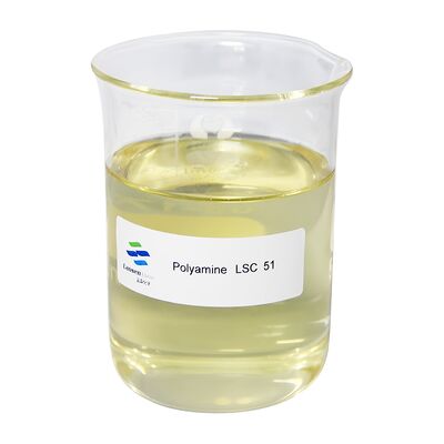 석유광장 폐수 처리에서 고분자 중량 물 정화를 위한 50% 고체 함유량의 폴리아민 플록클랜트